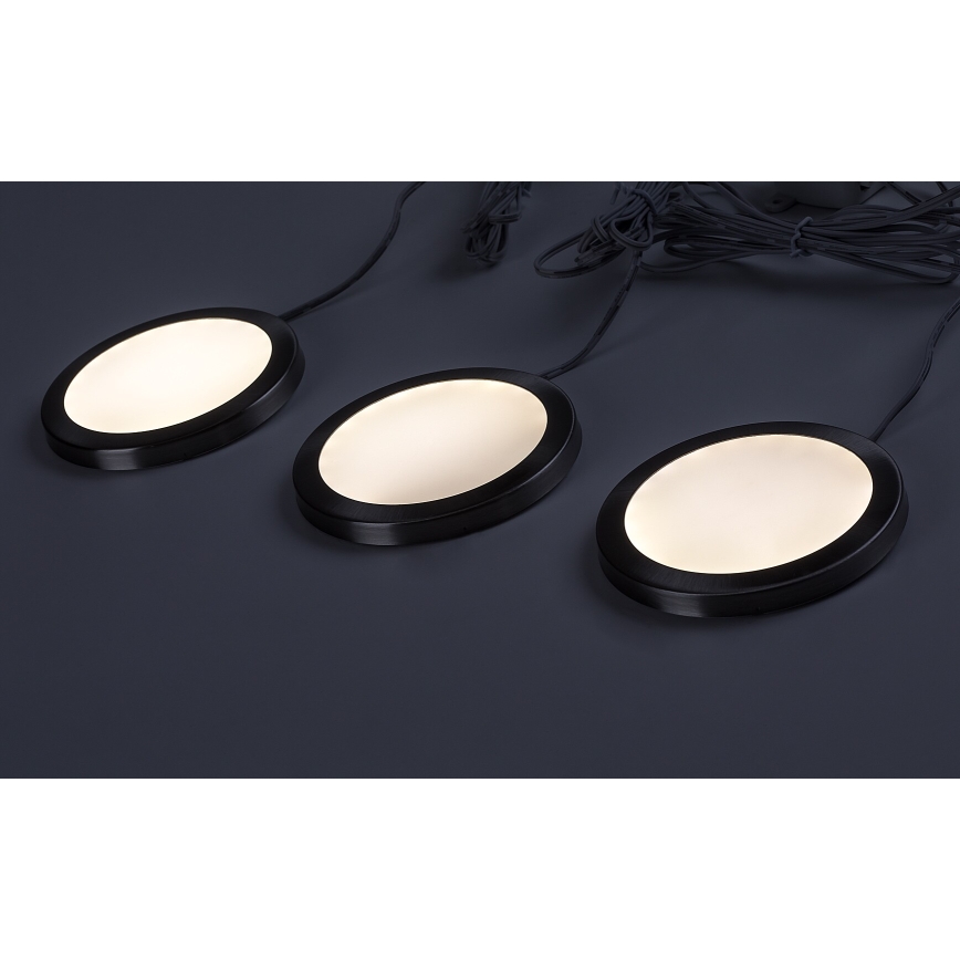 Rabalux - ZESTAW 3x LED Ściemnialne oświetlenie szafy 3xLED/1W/230V 4000K
