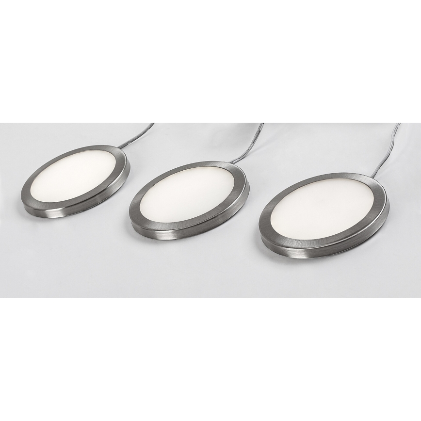 Rabalux - ZESTAW 3x LED Ściemnialne oświetlenie szafy 3xLED/1W/230V 4000K
