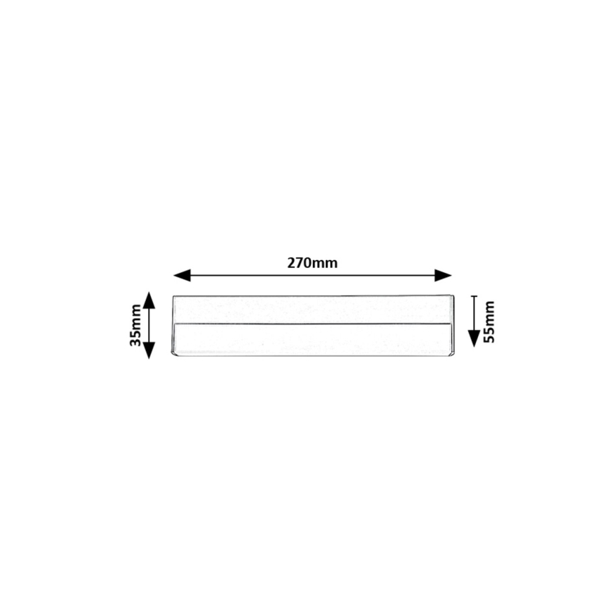 Rabalux - LED Kuchenna oprawa podszafkowa LED/7W/230V 4000K srebrna