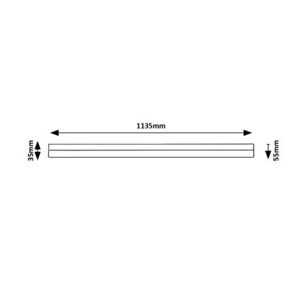 Rabalux - LED Kuchenne oświetlenie podszafkowe LED/24W/230V 4000K 113 cm białe