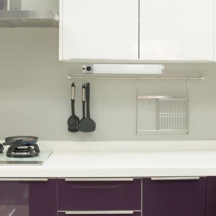 Rabalux - LED Oświetlenie blatu kuchennego z gniazdem LED/8W/230V 4000K 68 cm matowy chrom