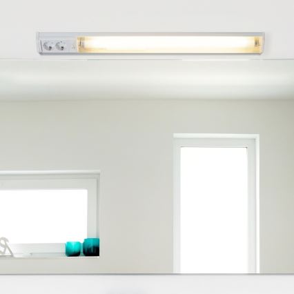 Rabalux - LED Oświetlenie blatu kuchennego z 2 gniazdami LED/15W/230V 4000K 70 cm białe