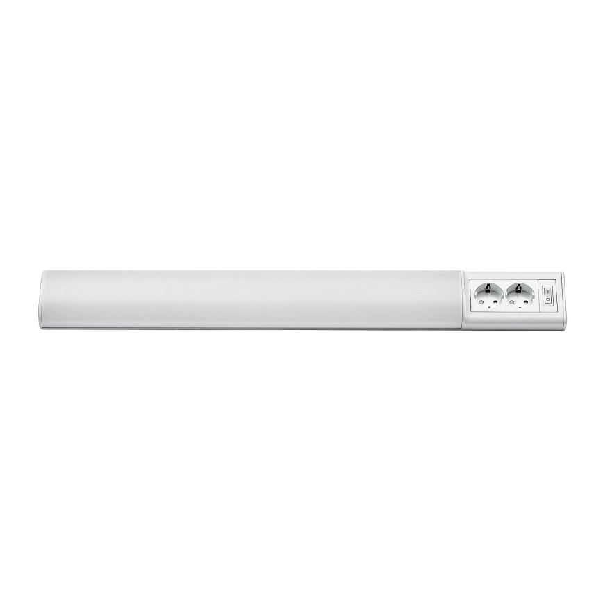 Rabalux - LED Oświetlenie blatu kuchennego z 2 gniazdami LED/15W/230V 4000K 70 cm białe