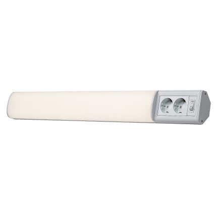 Rabalux - LED Oświetlenie blatu kuchennego z 2 gniazdami LED/15W/230V 4000K 70 cm białe