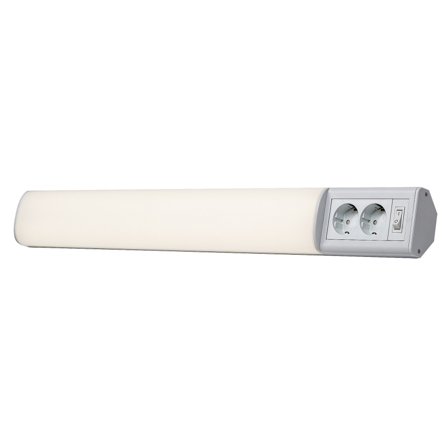 Rabalux - LED Oświetlenie blatu kuchennego z 2 gniazdami LED/15W/230V 4000K 70 cm białe