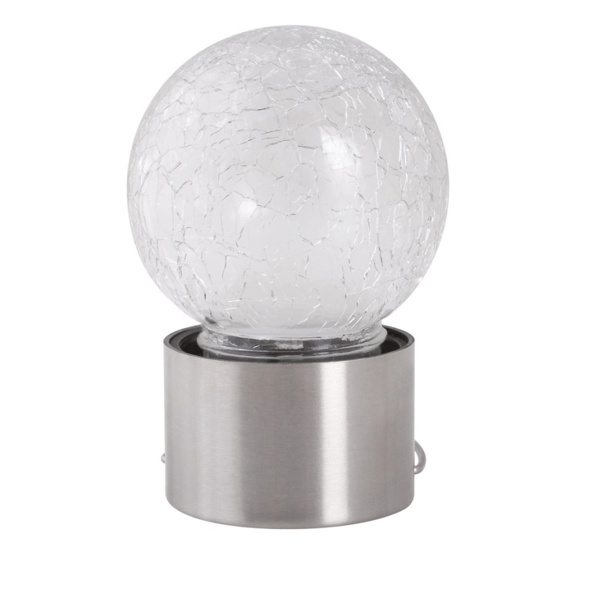 LED RGB Zewnętrzne oświetlenie solarne z wyłącznikiem LED/0,06W/1xAA IP44