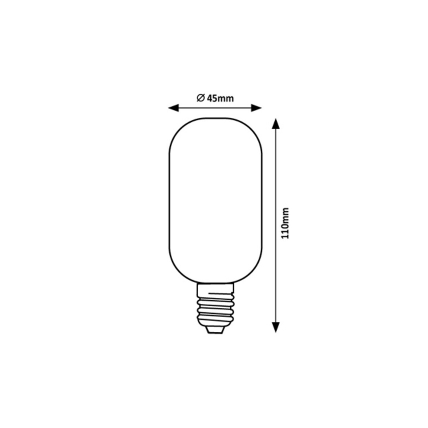Rabalux - LED Żarówka T45 E27/4W/230V 3000K