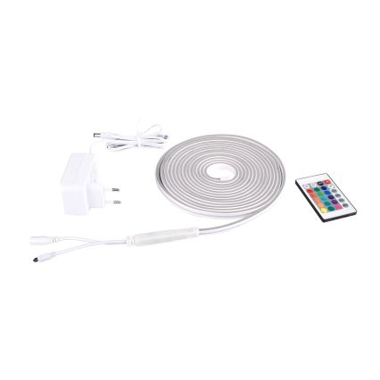 Rabalux - LED RGB Ściemnialna taśma LED/21W/230V 5 m IP67 + zdalne sterowanie