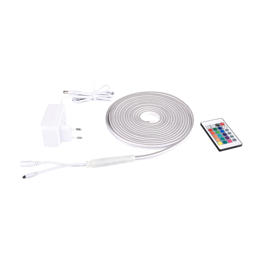 Rabalux - LED RGB Ściemnialna taśma LED/21W/230V 5 m IP67 + zdalne sterowanie