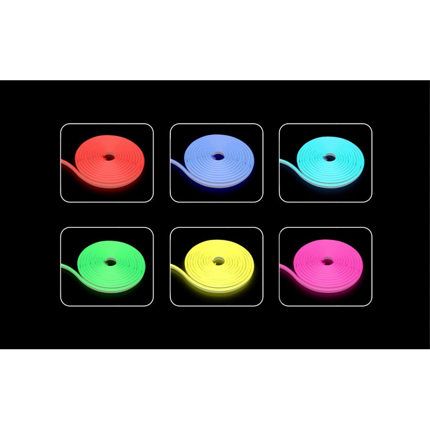 Rabalux - Regulowany pasek LED RGBW/21W/230V 5 m IP67 + pilot zdalnego sterowania