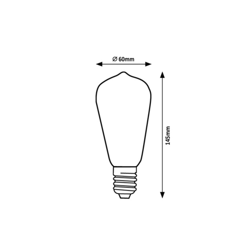 Rabalux - LED Żarówka ST64 E27/4W/230V 4000K