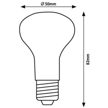 Rabalux - LED Żarówka R50 E14/5W/230V 3000K