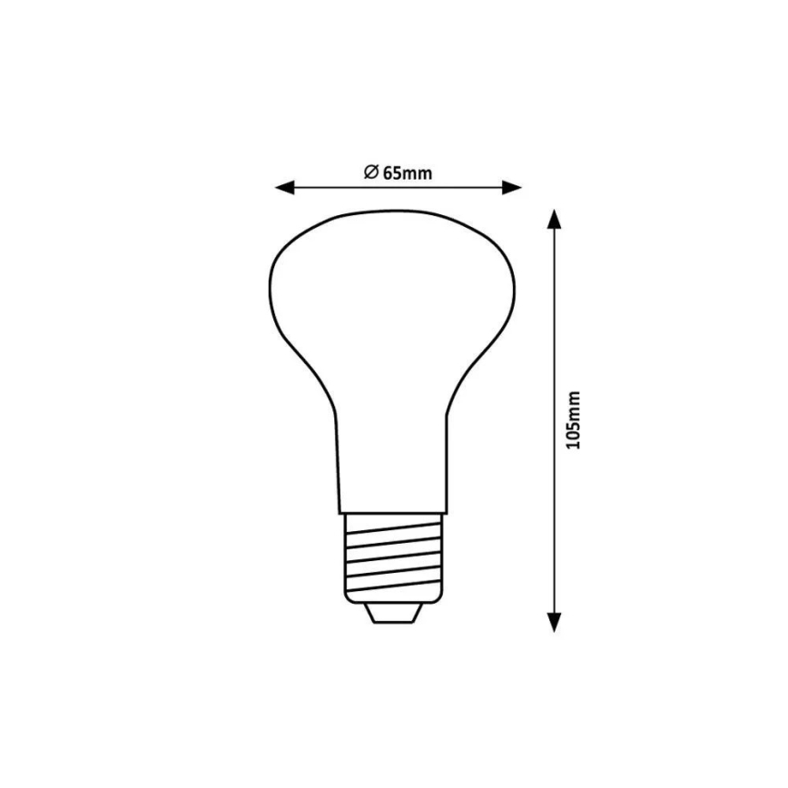 Rabalux - LED Żarówka R63 E27/9W/230V 4000K