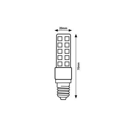 Rabalux - LED Żarówka T20 E14/6W/230V 3000K