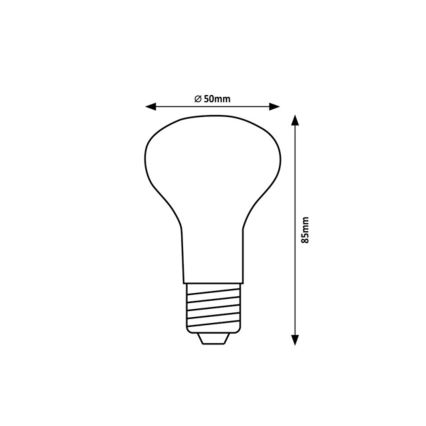 Rabalux - Żarówka LED FILAMENT R50 E14/4W/230V 4000K