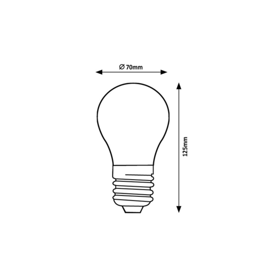 Rabalux - Żarówka LED FILAMENT A70 E27/18W/230V 4000K