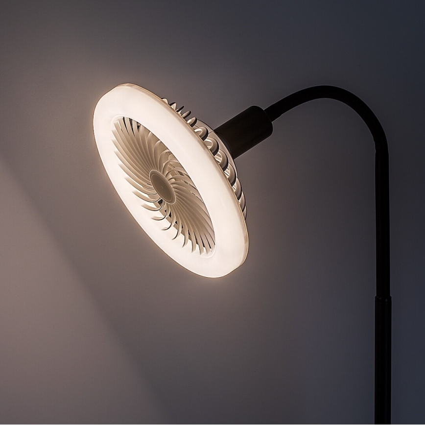 Rabalux - Żarówka LED ściemnialna z wentylatorem SMD E27/16W/230V 3000-6500K + pilot zdalnego sterowania