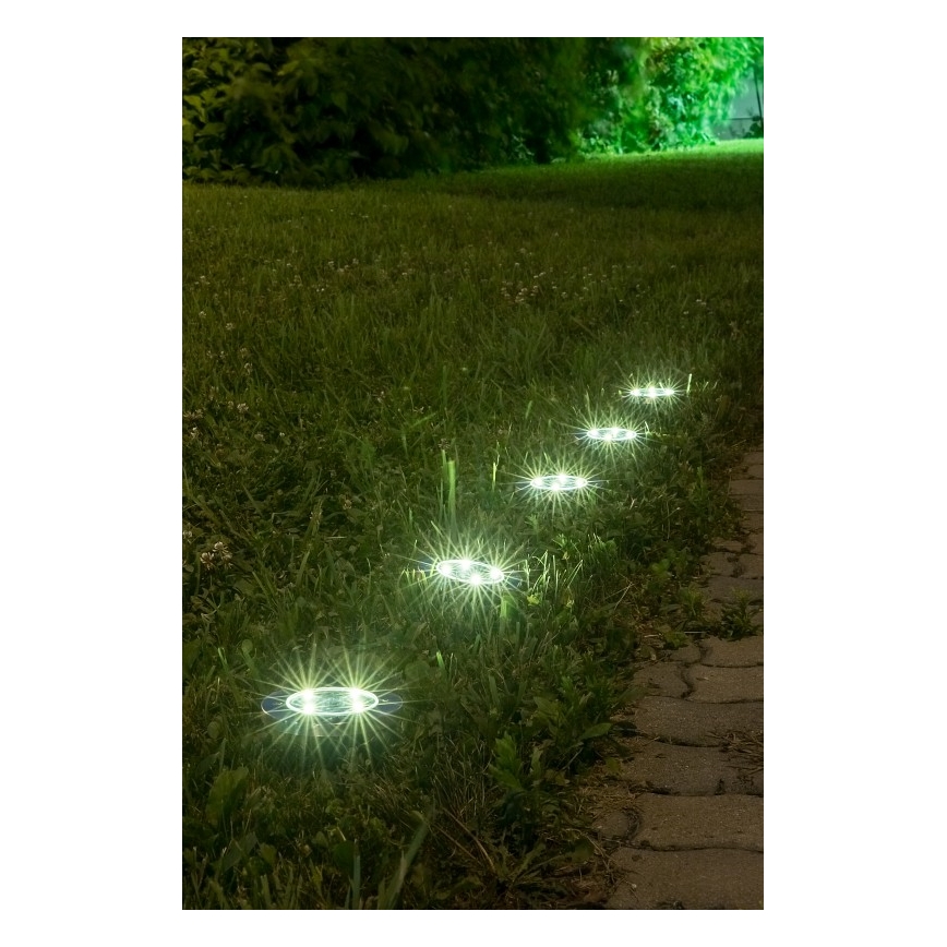Rabalux - Zewnętrzna lampa solarna LED z czujnikiem LED/0,24W/1xAA 400 mAh czarna IP44