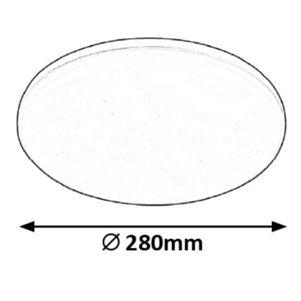 Rabalux - LED Plafon zewnętrzny LED/24W/230V IP64