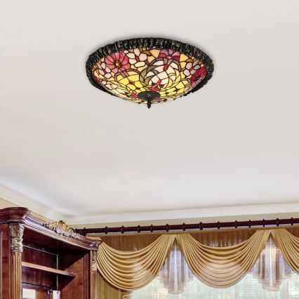 Rabalux - Tiffany Lampa sufitowa 2xE27/60W/230V