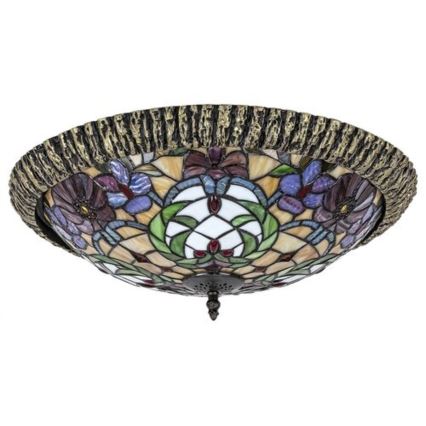Rabalux - Tiffany Lampa sufitowa 2xE27/60W/230V