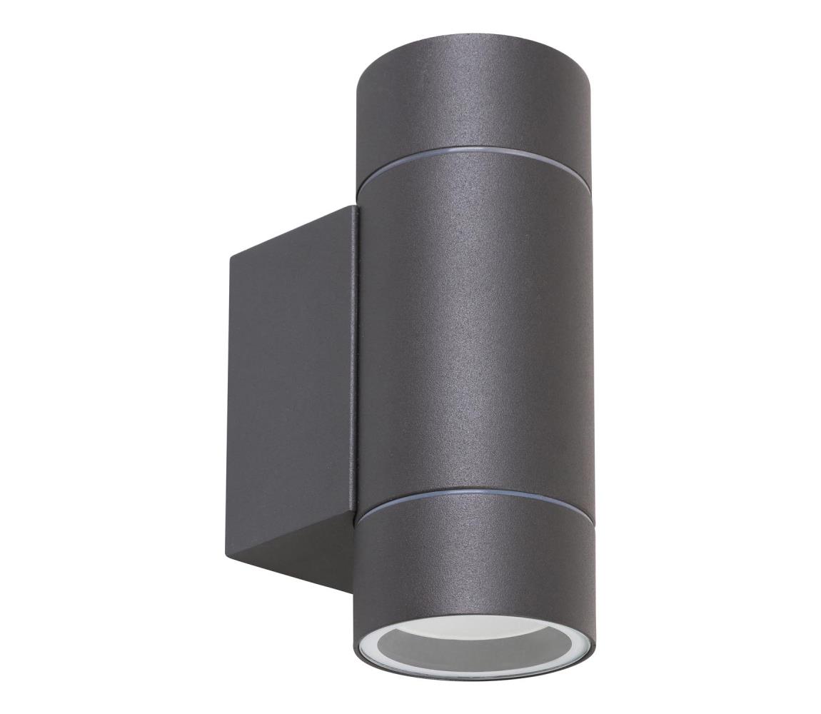 Rabalux 8119 - Kinkiet zewnętrzny PHOENIX 2xGU10/10W/230V IP54 szary