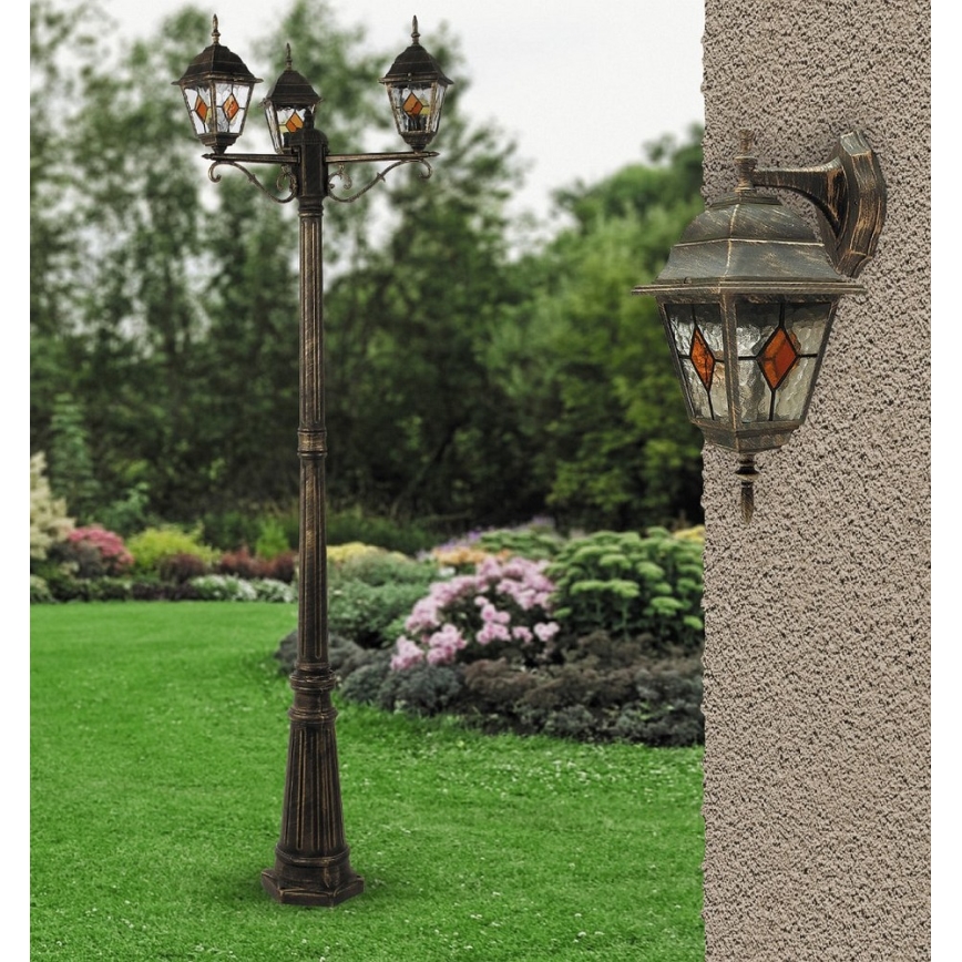 Rabalux - Zewnętrzna lampa ścienna 1xE27/60W/230V