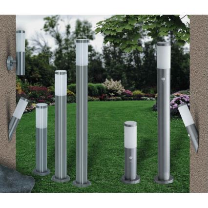 Rabalux 8265 - Lampa zewnętrzna INOX TORCH 1xE27/60W