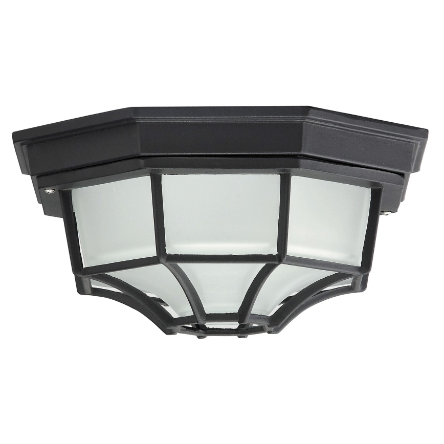 Rabalux - Zewnętrzna lampa sufitowa 1xE27/100W/230V IP44 czarna