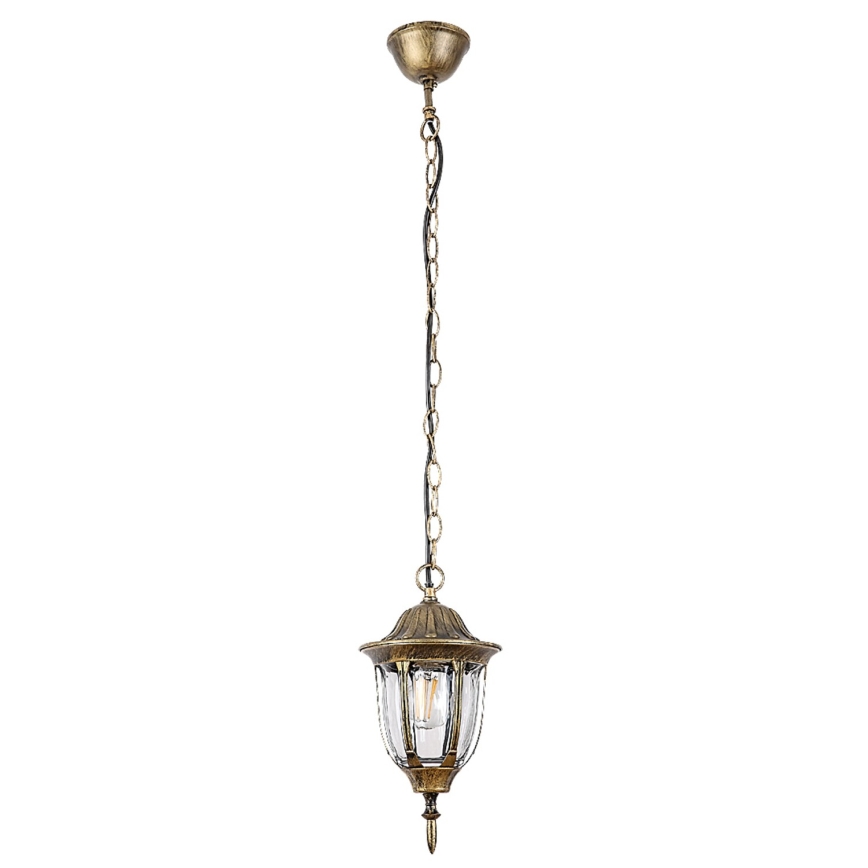 Rabalux - Lampa zewnętrzna 1xE27/60W/230V IP43 złota/patyna/czarna