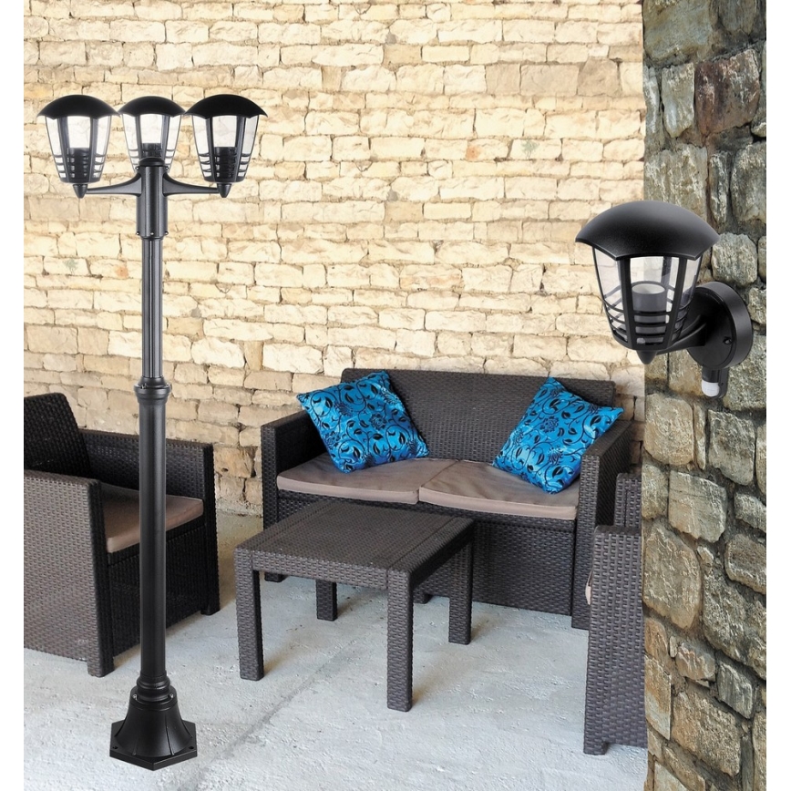 GARDEN - Lampa zewnętrzna 3xE27/60W/230V IP44 1,9 m