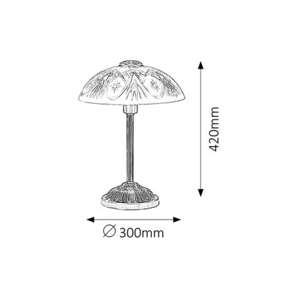 Rabalux - Lampa stołowa 1xE14/40W/230V