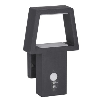 Rabalux 8668 - Lampa zewnętrzna z czujnikiem ARIZONA 1xLED/10,5W/230V