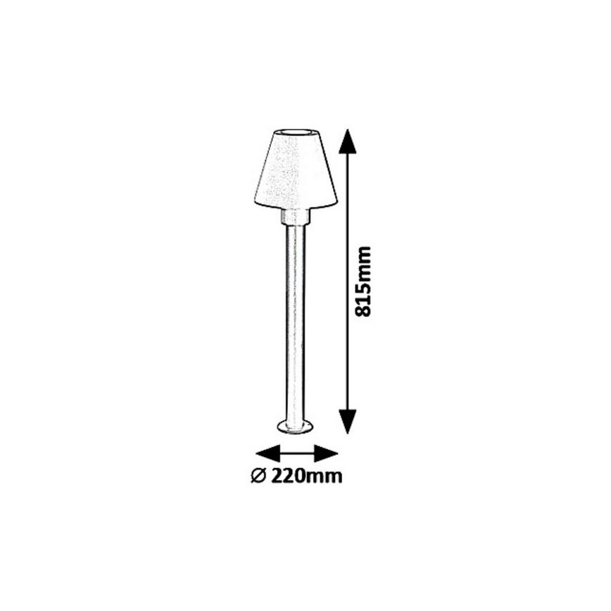 Rabalux 8845 - Lampa zewnętrzna FAVARA 1xE27/14W/230V IP44