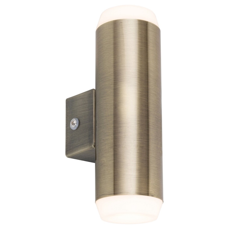 Rabalux - LED Kinkiet zewnętrzny 2xLED/4W/230V brązowy IP44
