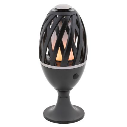 LED Oświetlenie zewnętrzne LED/5W/ z baterią do ładowania przez USB IP65