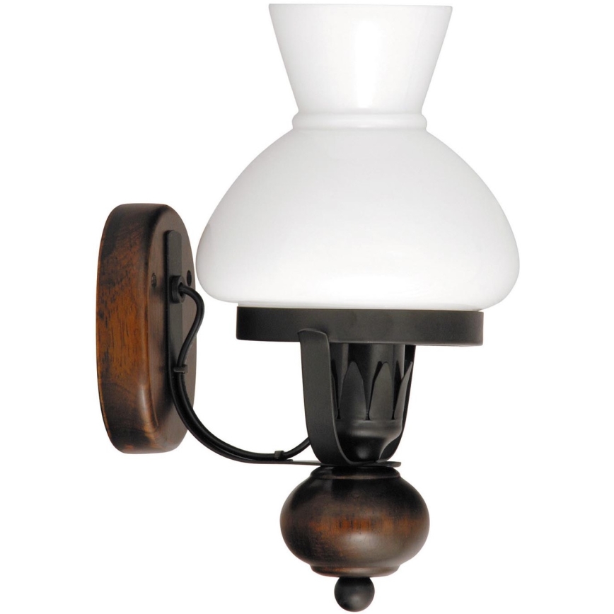 Rabalux - Klosz zamienny do żyrandola, lampy stołowej i kinkietu E27 śr. 15 cm biały