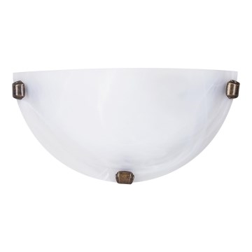 Rabalux - Kinkiet 1xE27/60W/230V szkło alabastrowe