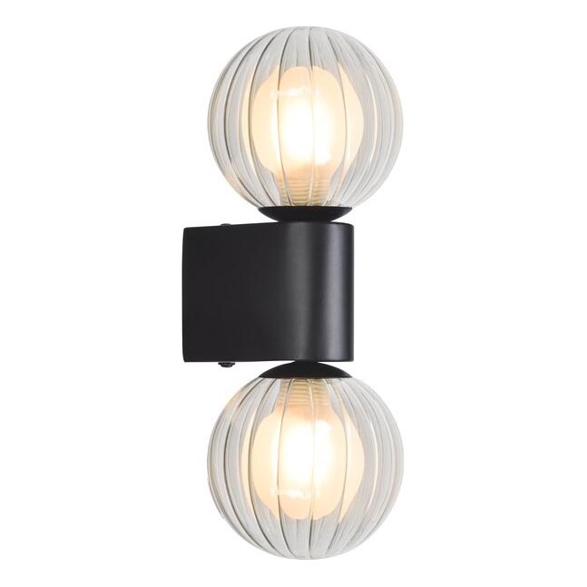 Rabalux - Kinkiet łazienkowy 2xG9/3,5W/230V IP44 czarny