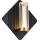 Rabalux - Kinkiet łazienkowy LED 7W/230V IP44 czarny/złoty