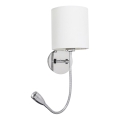 Rabalux - Kinkiet LED 1xE27/40W+LED/3W