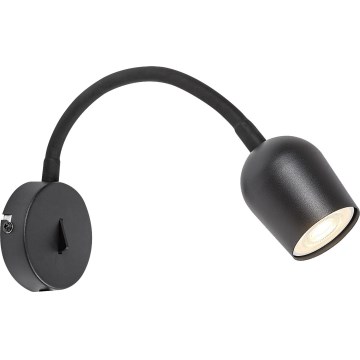 Rabalux - Kinkiet ścienny punktowy 1xGU10/15W/230V czarny