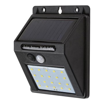 Rabalux - Kinkiet solarny LED z czujnikiem, IP44, 1200 mAh