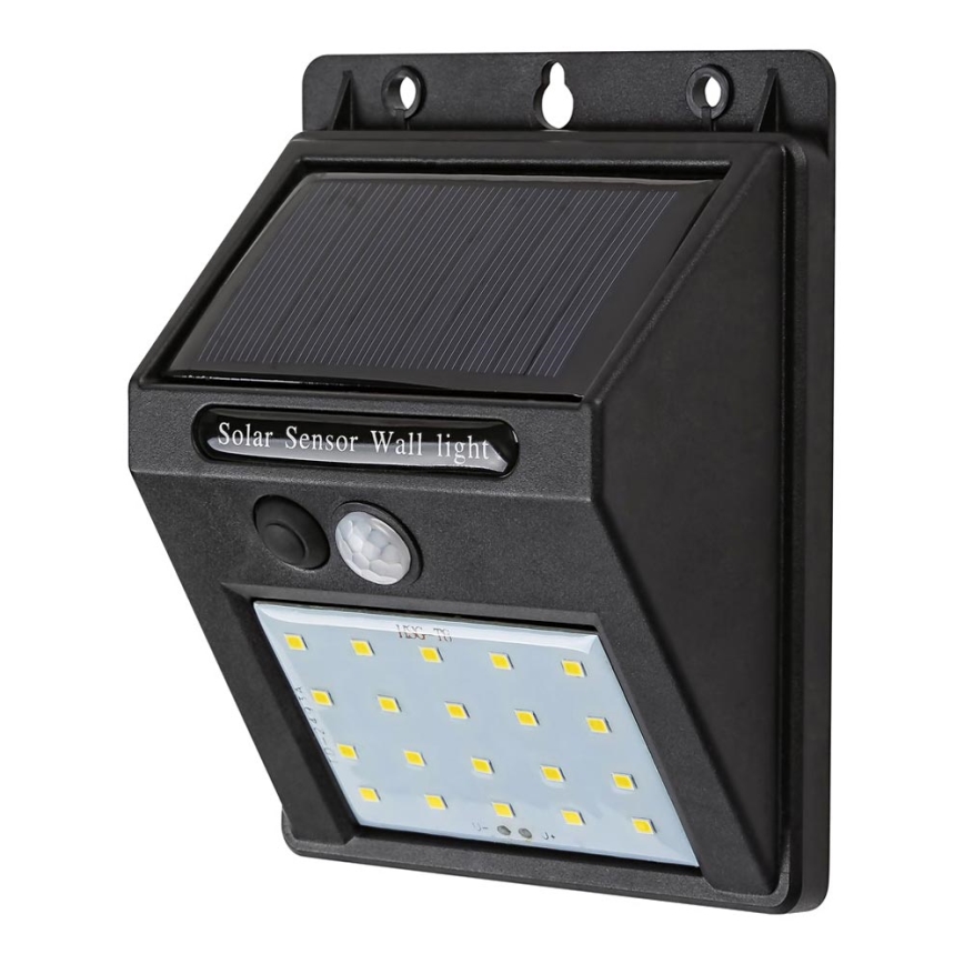 Rabalux - Kinkiet solarny LED z czujnikiem, IP44, 1200 mAh