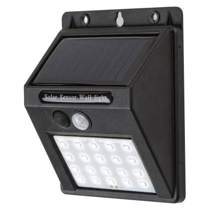 Rabalux - Kinkiet solarny LED z czujnikiem, IP44, 1200 mAh