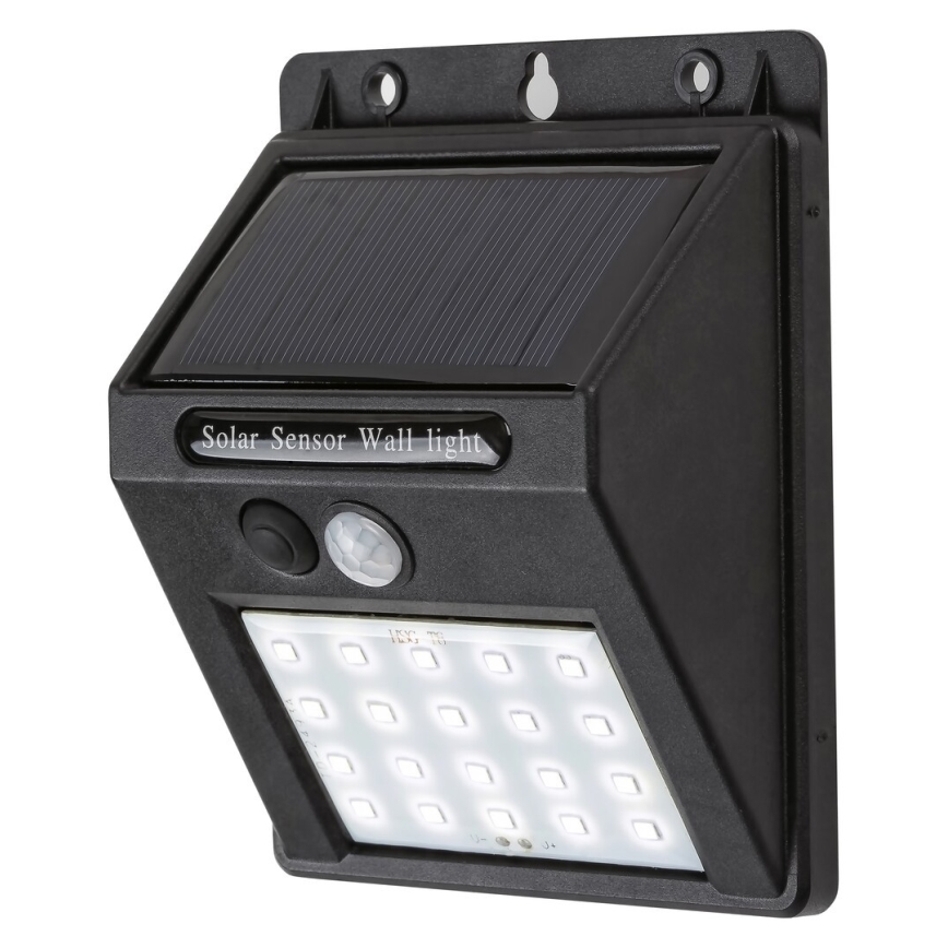 Rabalux - Kinkiet solarny LED z czujnikiem, IP44, 1200 mAh