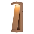Rabalux - Kinkiet zewnętrzny LED/13W/230V IP65 brązowy