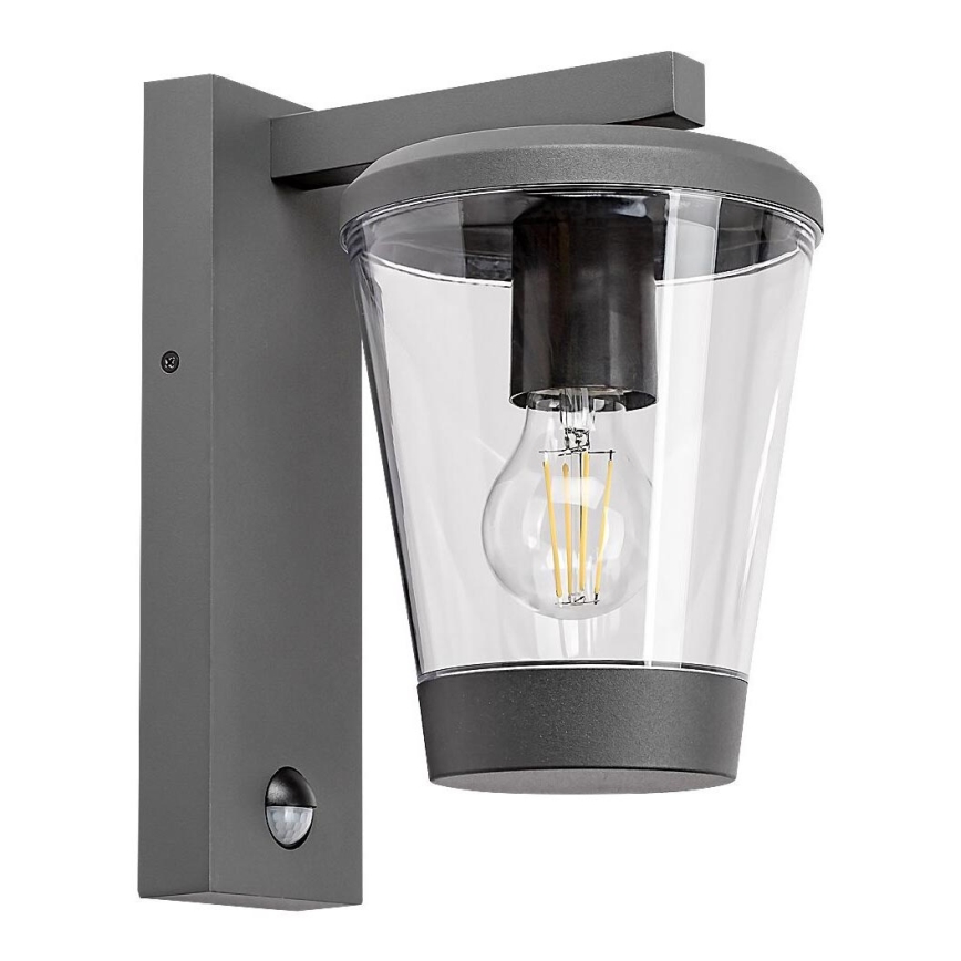 Rabalux - Kinkiet zewnętrzny z czujnikiem ruchu 1xE27/40W/230V IP44