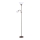 Rabalux - Lampa podłogowa 1xE27/100W+1xE14/25W/230V brązowy/biały