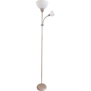 Rabalux - Lampa podłogowa 1xE27/60W/230V + 1xE14/25W beżowa
